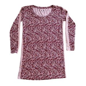 Victoria’s Secret Pink & Red Floral Nightgown | Women's XS